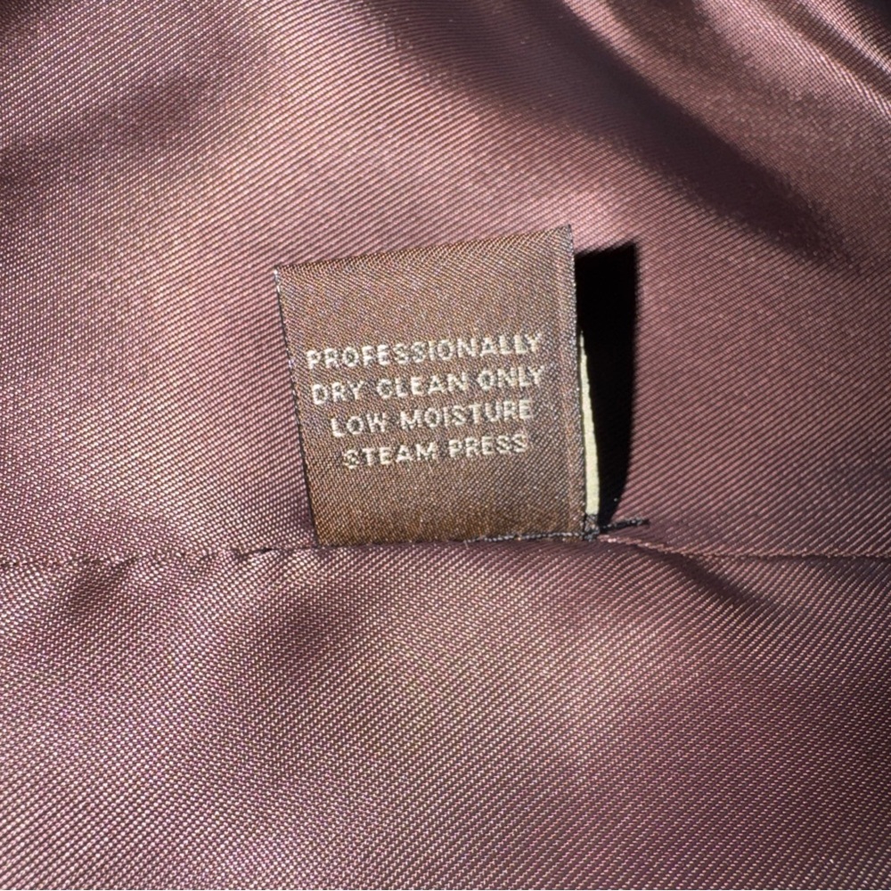 Etienne Aigner Brown 100% Cashmere Jacket Blazer Sport Coat 44S Quiet Luxury - Picture 13 of 15